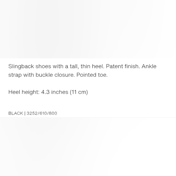 Zara Glossy Black Heels - Picture 6 of 6